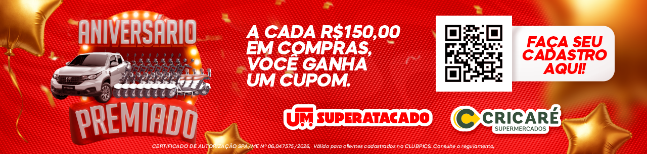 CAMPANHA ANIVERSÁRIO PREMIADO